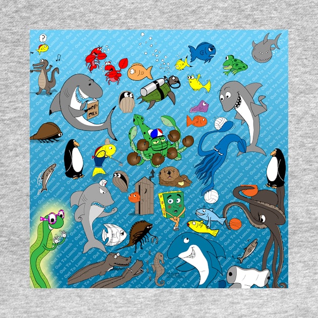 Out to Lunch Sea Animals Collection by OutToLunch